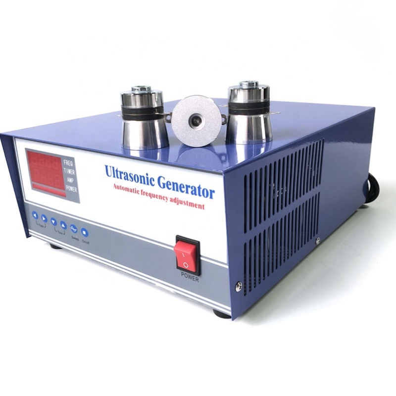 20K-40K Variable Frequency Ultrasonic Generator With Timing Function And PLC Remote Control