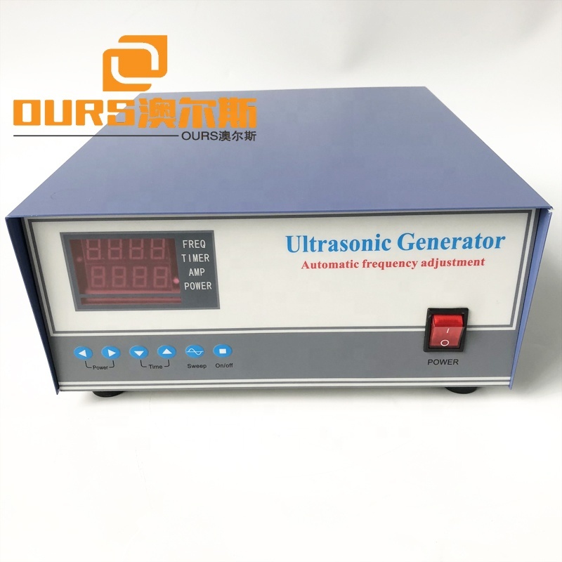 Singal Frequency 40KHZ Ultrasonic Industrial Power Cleaning Generator  300Watt With CE/FCC Approval