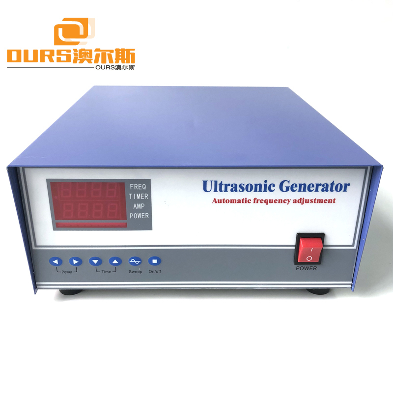 High Power 1500W 28/40KHz Ultrasonic Cleaner Transducer Generator With PLC