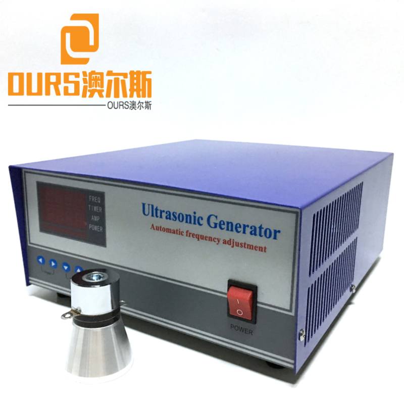 130KHZ High Frequency Time Adjustable Vibrator Ultrasonic Generator For Cleaning Industrial Components