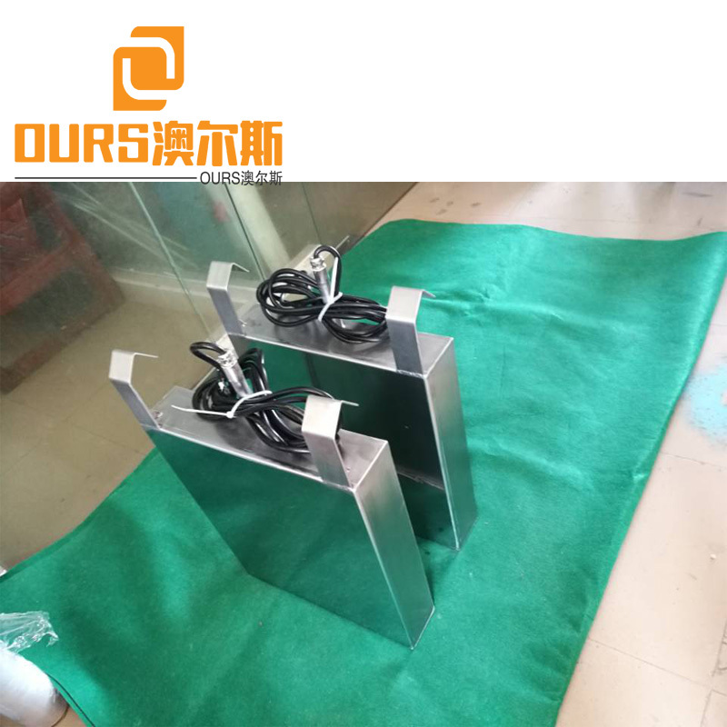 Bottom Type Or Side Type Custom 3000W 28KHZ/40KHZ Electroplating ultrasonic immersible pack