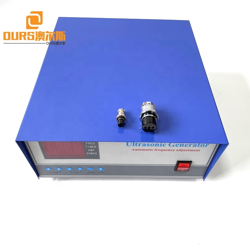 28KHZ/40KHZ Frequency Switchable Ultrasonic Clean Bath Generator Driver For Industrial Valve Body/Carburetor Cleaning Equipment