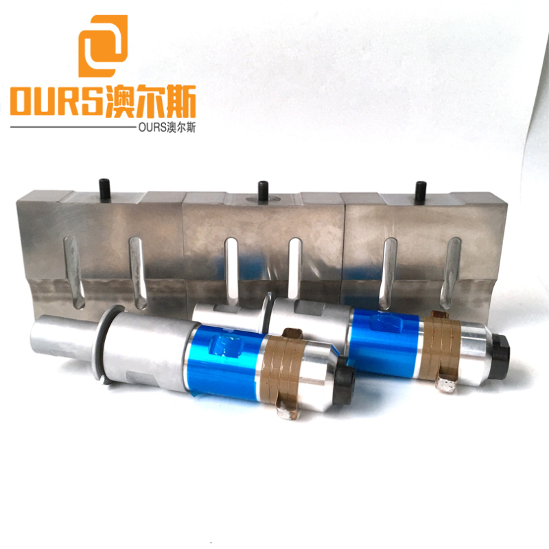 Factory Product 1800W 20KHZ ultrasonic welder transducer booster For Ultrasonic Welding Machine