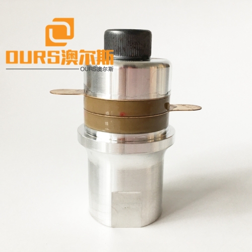 40KHZ PZT8 High Frequency Piezoelectric Ultrasonic Transducer For Ultrasonic Plastic Welding Machine