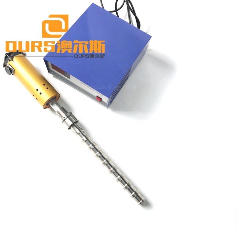 China Manufacturer Supply Ultrasonic Biodiesel Transducer Reactor 2000W  Industrial Calabash Shape Biodiesel Ultrasound Reactor