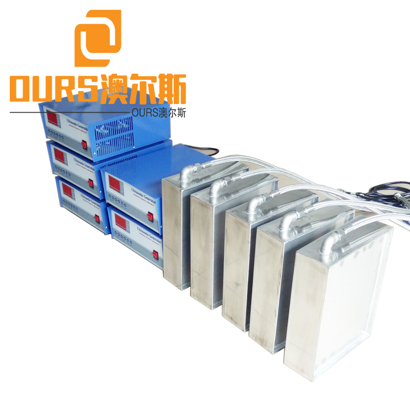 1000W Ultrasonic vibrating plate box cleaning industrial electroplating spare parts