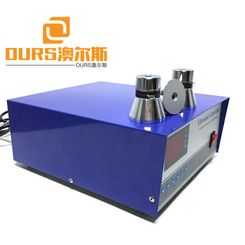 28Khz Frequency Adjustment Digital Ultrasonic Sound waves vibration Generator For Mechanical Parts Cleaning