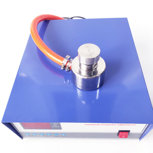 Generador de vibrador ultrasónico industrial para tamiz de polvo fino industrial 300W material de metal 400mm 600mm generador ultrasónico