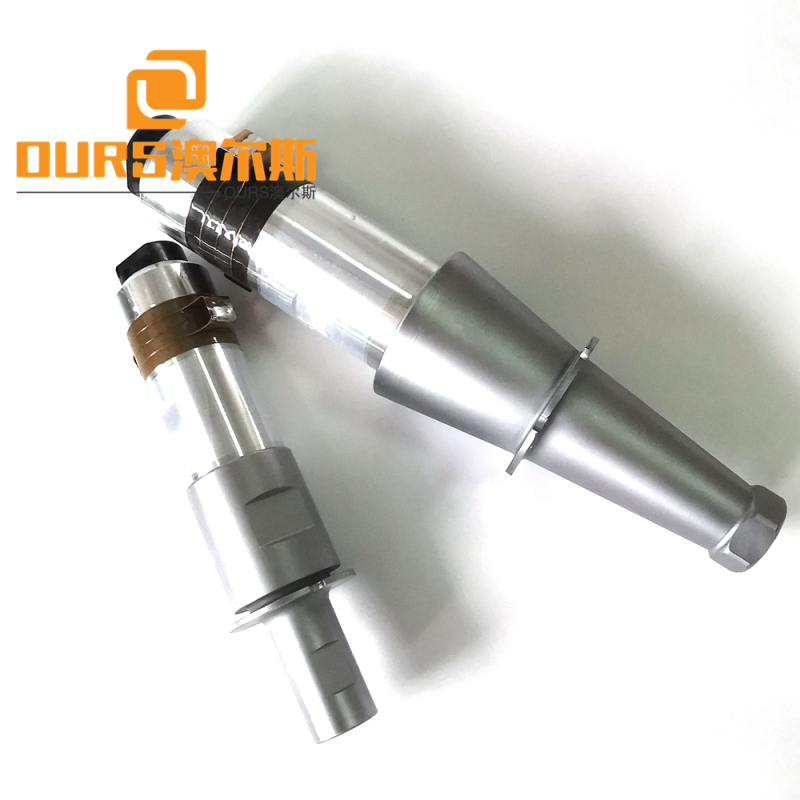 15khz Ultrasonic Welding Transducer Use For Ultrasonic Non-woven Cup-Mask Cover Making Machine