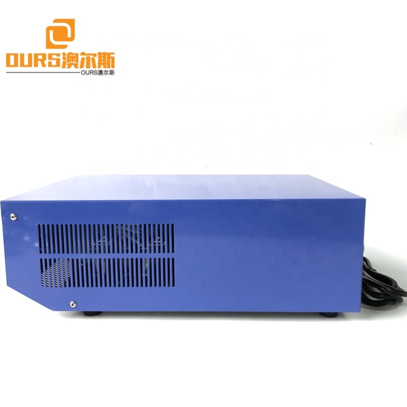 1200W High Power Ultrasonic Multi-Frequency Power Source 28K/40K/120K Waterproof Transducer Box Driving Generator