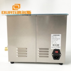 Elektronikwerkstätten mit Ultraschallwandler-Reiniger 180 W 40 kHz 316 Edelstahl-Reinigungsbehälter Ultraschall-Waschmaschine