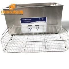 Transducer And PCB Made 22L Digital Ultrasonic Cleaner With SUS304 Basket For Jewelry Eyeglasses Cleaning