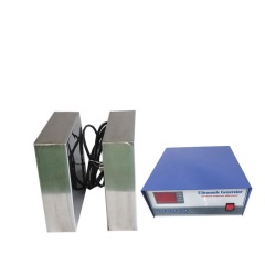 Caja de transductor sumergible ultrasónico resistente al agua de alta potencia de 2400 W, paquete de transductor de limpieza ultrasónica Industrial de 28/40 KHz