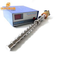 PLC Generator Control Immersible Cleaner Tank Ultrasonic Transducer Reactor 20K 1000W Used For Industrial Refined Diesel