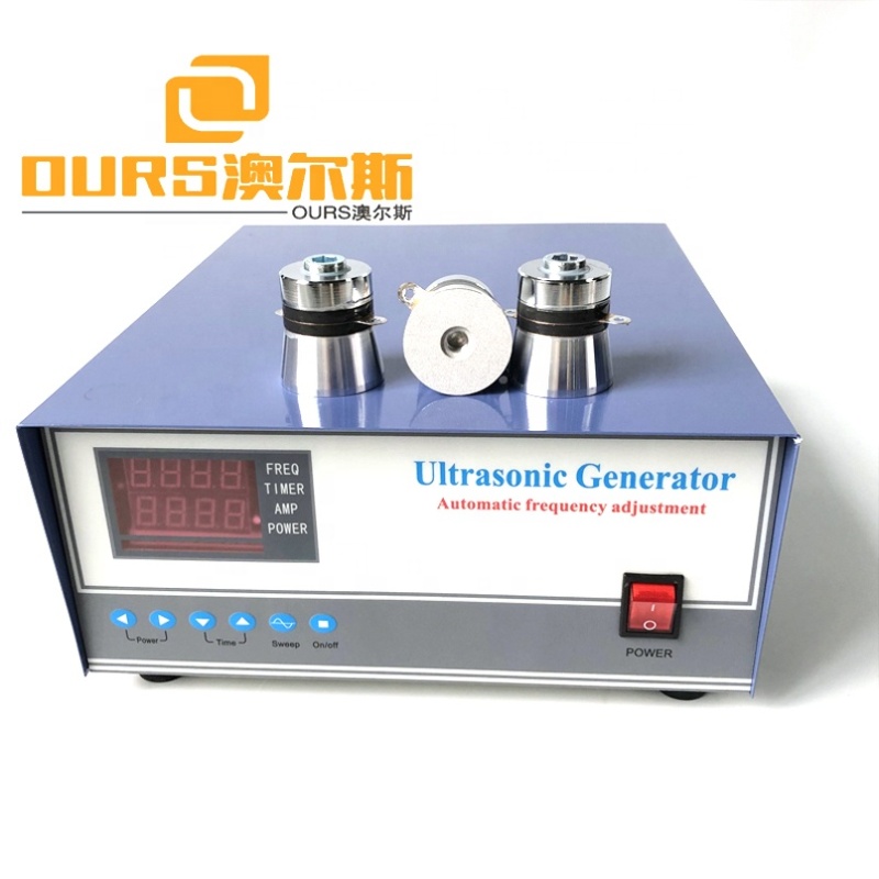 Numerical Code Washing Ultrasonic Sweep Generator 220V AC Auto Parts Cleaning Machine Power Supply With Sweep Function