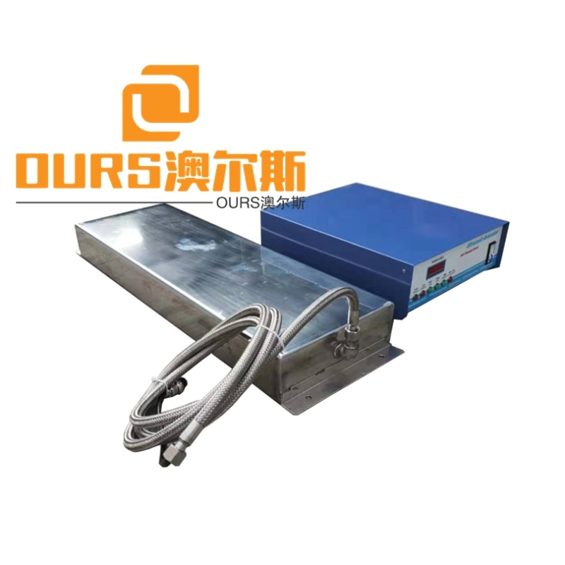 3000W 28kHz/40kHz Dual frequency Stainless Steel Immersible Ultrasonic Transducer For Ultrasonic Mold Cleaners