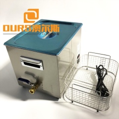 Stainless Steel 304 Mini Ultrasonic Digital Cleaner 1000Ml 400W Heating Power 40K With Timer adjustable For Fruits Washing
