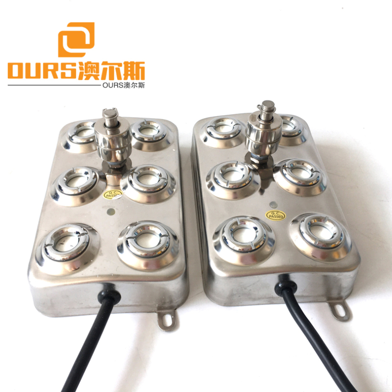 10 Head Industrial Atomizing Humidifier Core Parts Anti-corrosion 304 Stainless Steel Ultrasonic