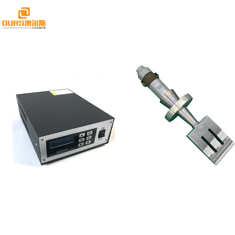 2000W 20khz Ultrasonic Welding Generator Transducer booster Horn for Non-woven fabrics medical N95 mask welding