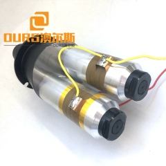 transductor de soldadura ultrasónica de doble cabezal de 4200W 15KHZ con refuerzo para soldar plásticos ABS