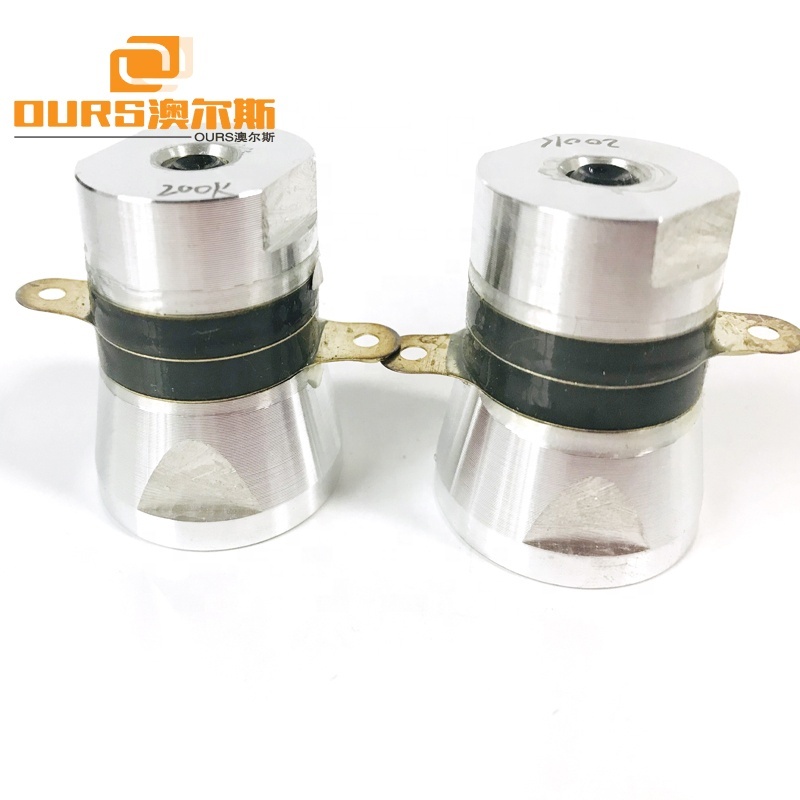 200KHz 30W PZT-4 Top Ultrasonic Transducers Supplier High Frequency Ultrasonic Transducer Price