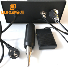 28 kHz 1000 W Handheld Tpye mit Titan-Schweißhorn Ultraschall-Punktschweißgerät für geschweißte Auto-Sicherheitsgurt-Verriegelung