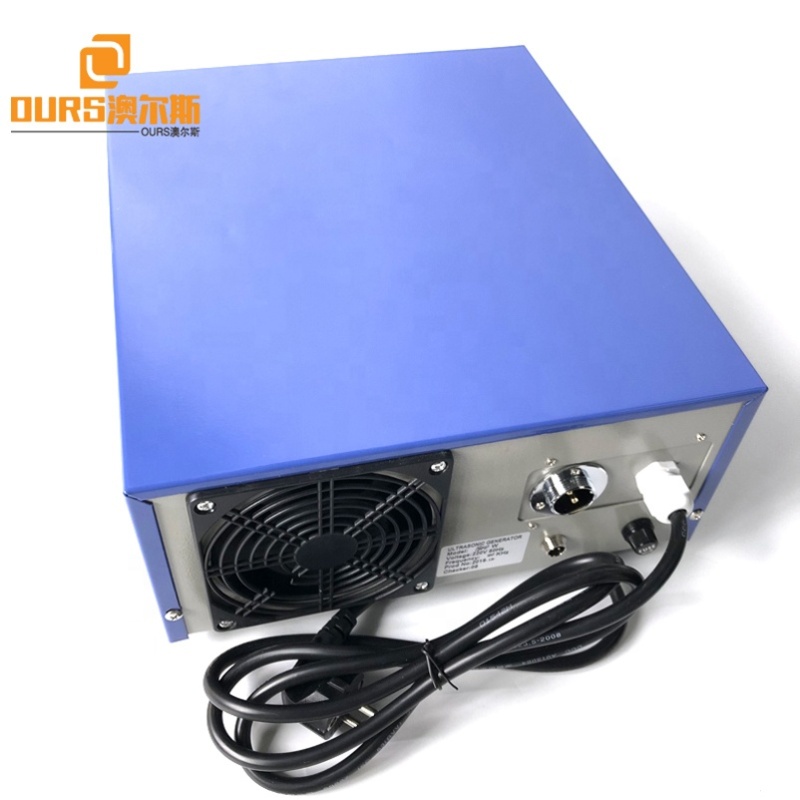 Single Frequency Digital Ultrasonic Cleaner Generator , 20K-40K Optional Ultrasonic Transducer Power Supply