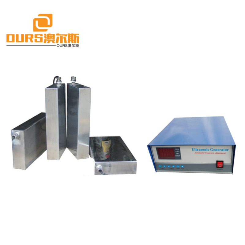 28KHz Immersible Transducer Plates and Generator For Ultrasonic Cleaning Solution For Carburetors