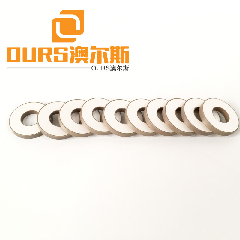 Factory Produced 30X10X5mm PZT-4 PZT-8 Ring Piezoelectric Ceramic Materials For Welding Transducer