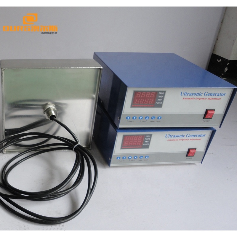 80Khz High Frequency submersible ultrasonic transducer power ultrasonic generator and transduce for ultrasonic jewelry cleaner