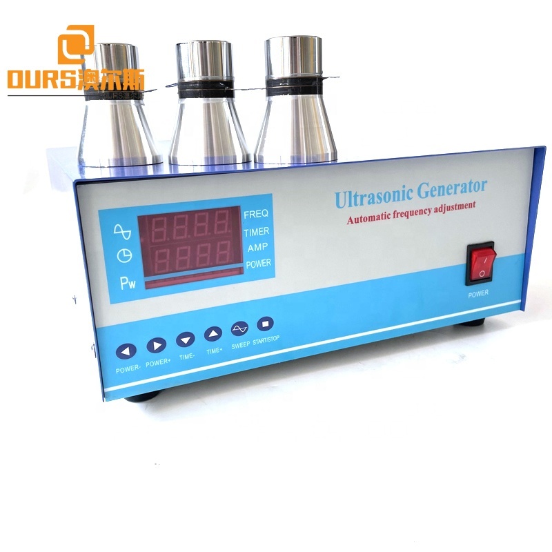 20K-200K Frequency Optional Ultrasonic PCB Generator 300W-3000W Used For Industrial Cleaning Machine