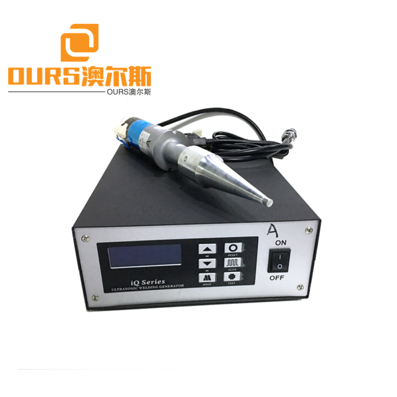 OURS Sonic Customized 20Khz Ultrasonic Welding Horn with Generator Transducer for PP Cosmetic Container Bottom Sealing