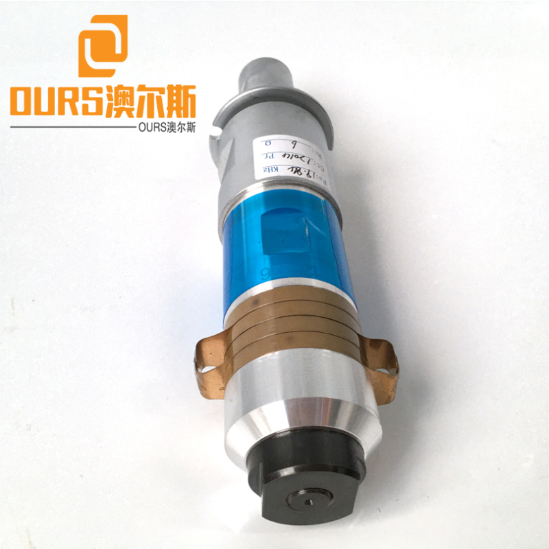 Factory Product 1800W 20KHZ  Ultrasonic Transducer with Steel Ultrasonic Booster