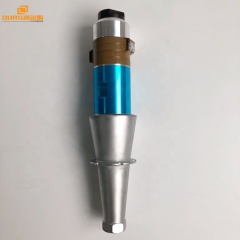 2000W metal ultrasonic welding machine transducer with booster for 20khz metal welding frequency