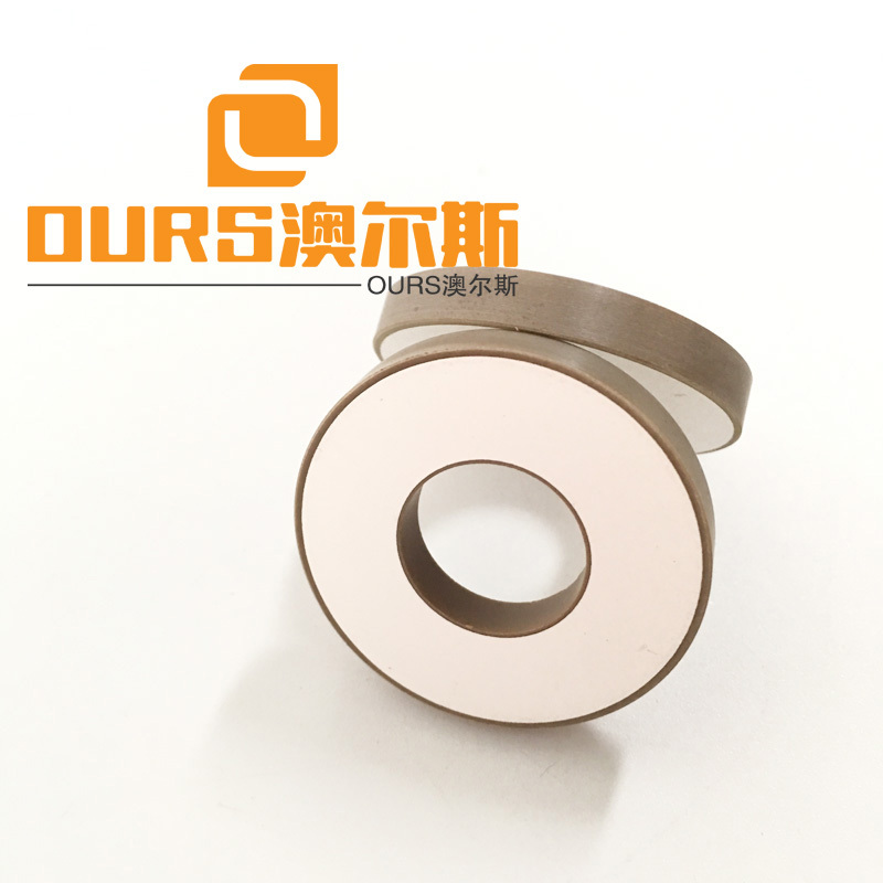 Factory Produced 30X10X5mm PZT-4 PZT-8 Ring Piezoelectric Ceramic Materials For Welding Transducer