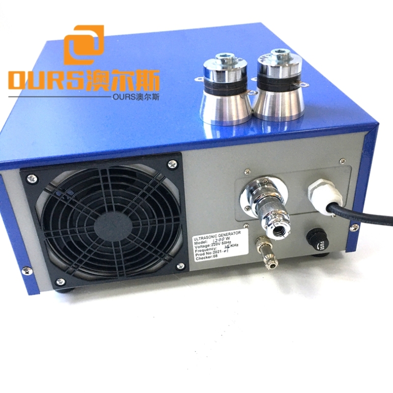 High Quality 28KHZ/40KHZ 2700W Ultrasonic Transducer With Generator For Cleaning Jewelry