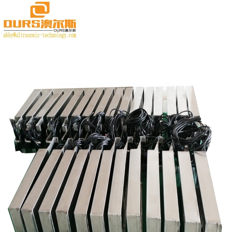 28KHz or 40KHz Immersible Ultrasonic Transducer Pack With Generator For Homemade Ultrasonic Parts Cleaning