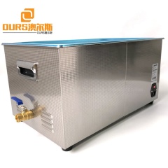 22L 500W Heating Power Ultrasonic Gun Cleaner Stainless Steel Firearms Grease Remove Waterproof Transducer Cleaner Bath