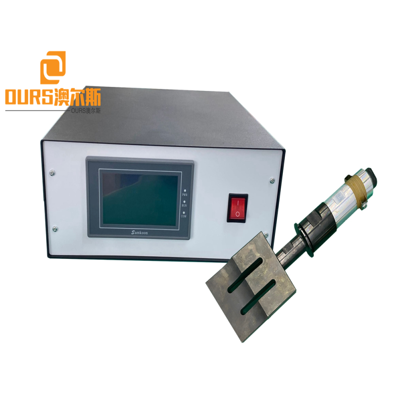 2000w 20khz Ultrasonic Welding Generator Sealing Face  With Transducer and 110*20mm horn