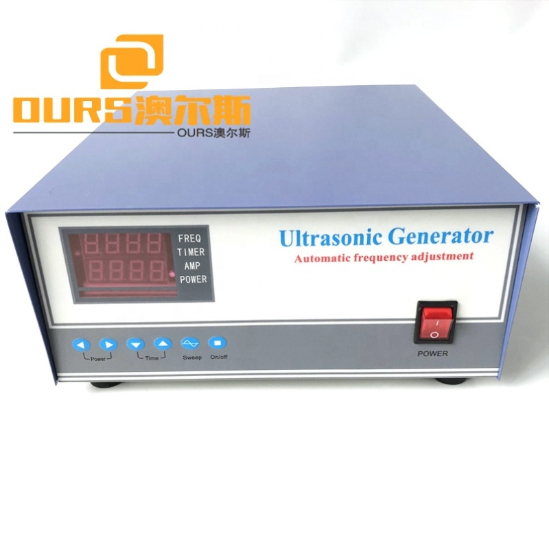 20K-40K Frequency Adjustable Piezoelectric Ultrasonic Noise Generator Industrial Cleaner Sink Generator With Sweep Function