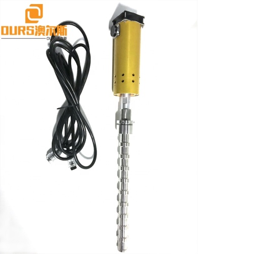 Biodiesel Ultrasonic Processing Equipment Power Adjustable Ultrasonic Reactor Submersible Type 2000W 20K With Cleaning Generator