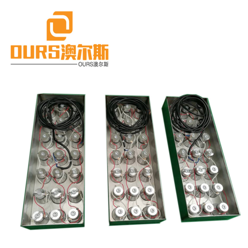 20KHZ/25KHZ/28KHZ  4000W Underwater Submersible Ultrasonic Transducers For Cleaning Machinery Parts