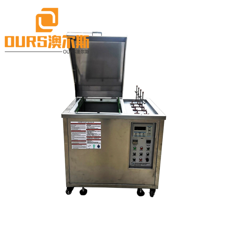 2000W 25KHZ/28KHZ Heated Ultrasonic Electrolytic Cleaning Machine Of Plastic Injection Mold Ultrasonic Cleaning
