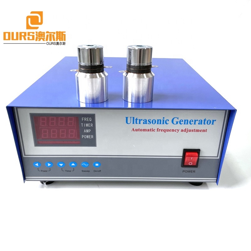 200W-1200W Power And Frequency Adjustable 28K/40K Ultrasonic Generator As Industrial Oil Rust Cleaning Equipment Driver