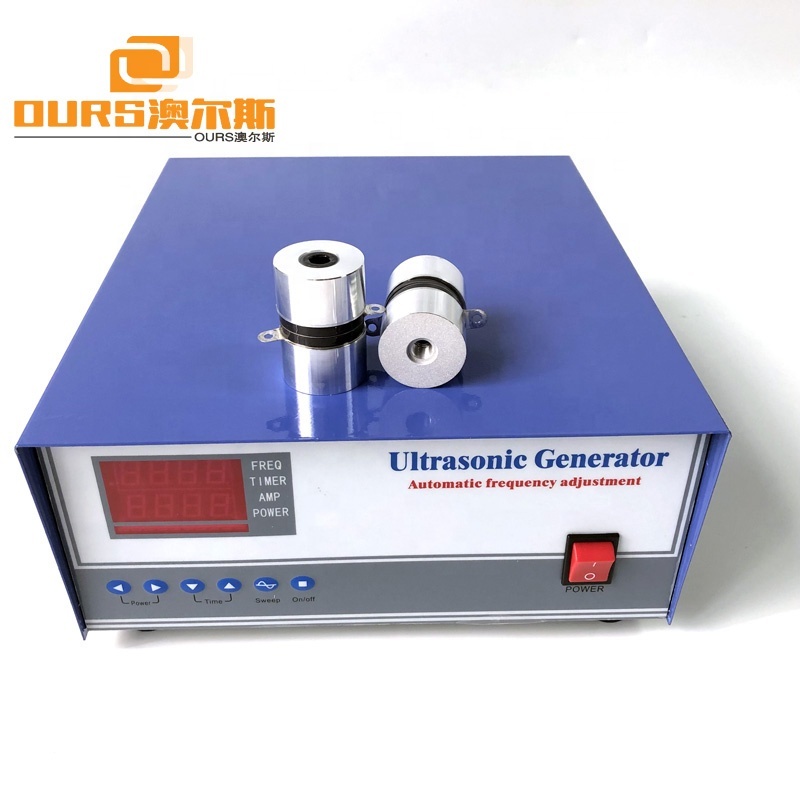 FCC And CE Ultrasonic Frequency Generator Box 600W Ultrasonic Power Generator For Industrial Cleaning