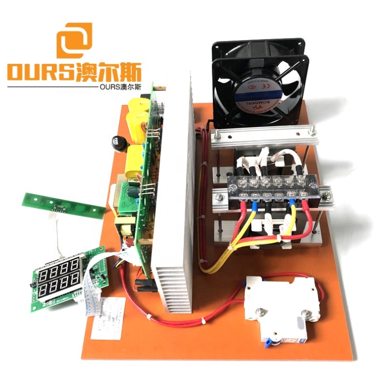20K-40K Single Frequency Ultrasonic Generator PCB/Power Supply 1000W For Driving Cleaning Transducer Warranty 1 Year With CE