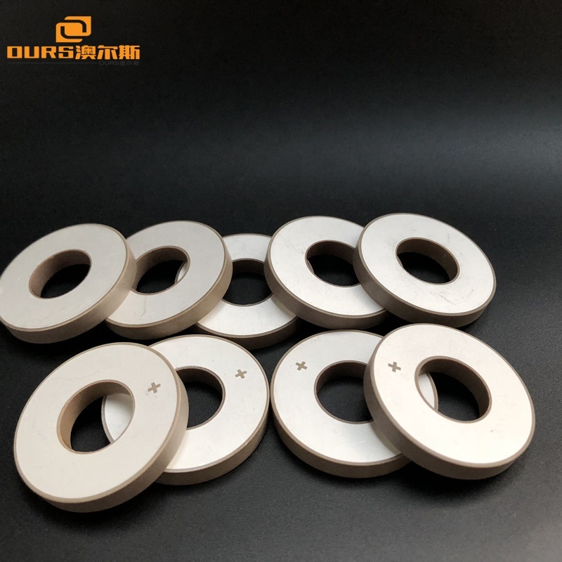 Ring Shape Wafer Ultrasonic Raw Material 35x15x5mm Piezo Ceramic