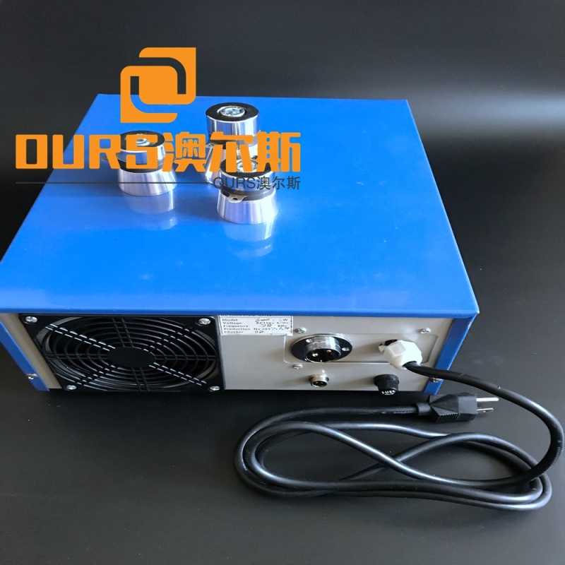 new ultrasonic generator 900W/33khz CE and FCC certification,frequency and power Adjustable ,Double show