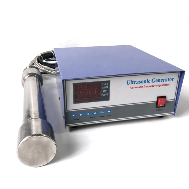 Vibrador de limpieza ultrasónica resistente al agua de 1000Wa, transductor de vibración piezoeléctrico Tubular para limpieza Industrial de ranuras/tuberías