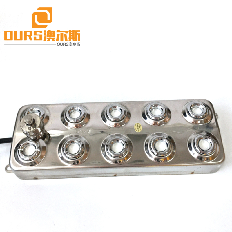 10 Head Industrial Atomizing Humidifier Core Parts Anti-corrosion 304 Stainless Steel Ultrasonic